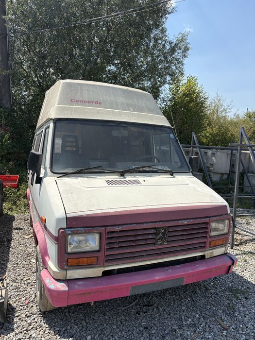Peugeot autorulota, camper J5 Diesel 1990