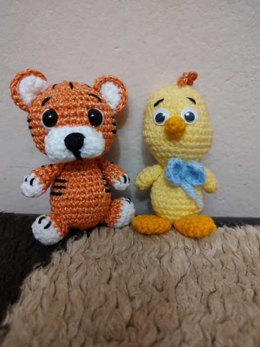 Подарък ръчно изработени играчки кукли от прежда 3D калъфки