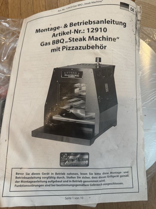 ‼️Activa Steak Gratar si Cuptor de pizza pe gaz. . Nou ‼️