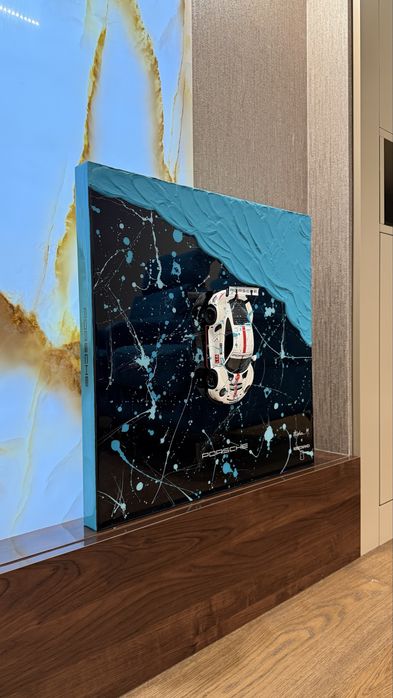 Картина машины Porsche 911 RSR