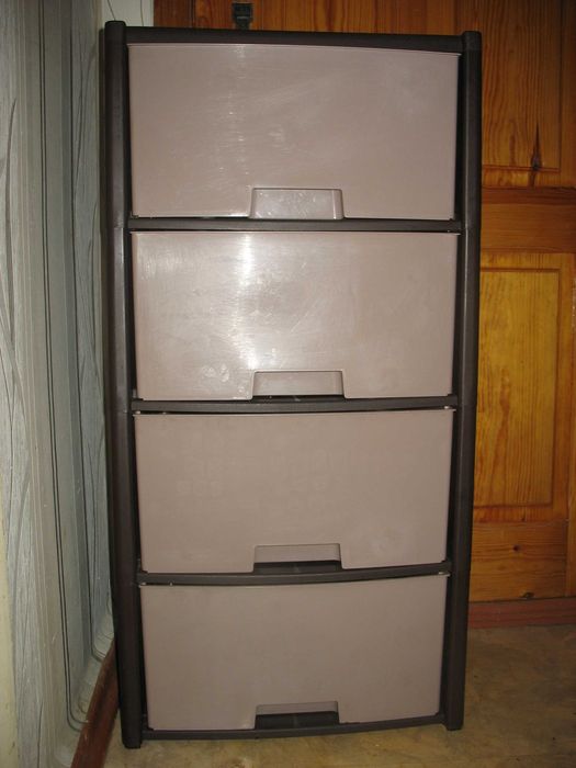 Комод детский пластиковый комоды