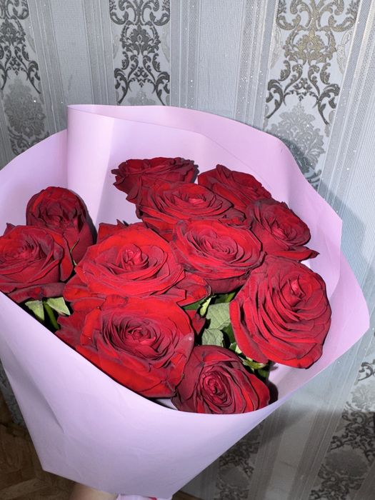 букет цветов , 11 роз