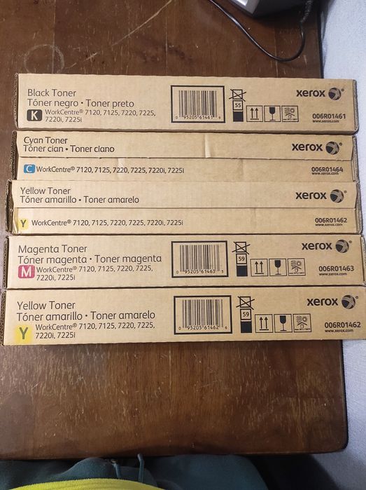 Оптом 5 шт Продаются картридж тонер для XEROX