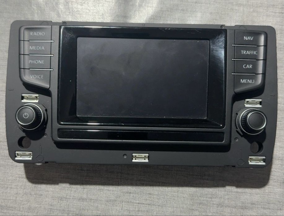 Navigație originală VW Golf 7 Discover Media MIB1 completă + ecran + ramă