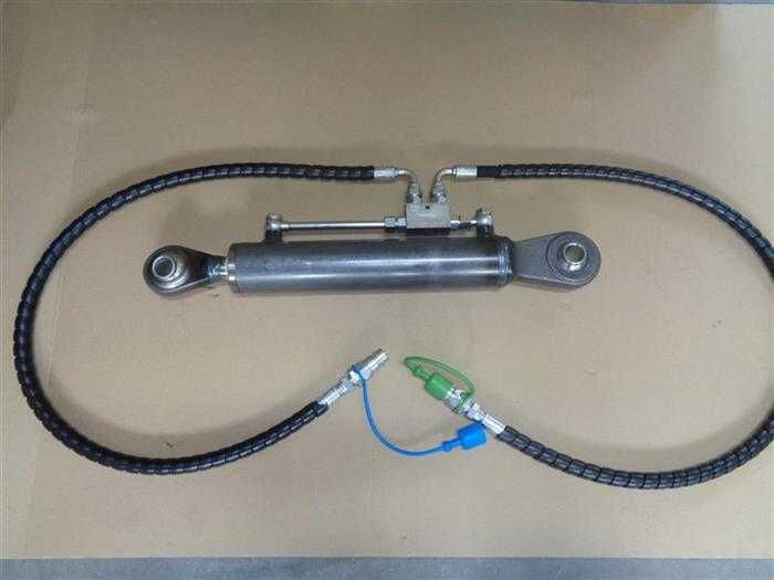 Tirant central hidraulic 63-35-280 mm complet de furtunuri hidraulice