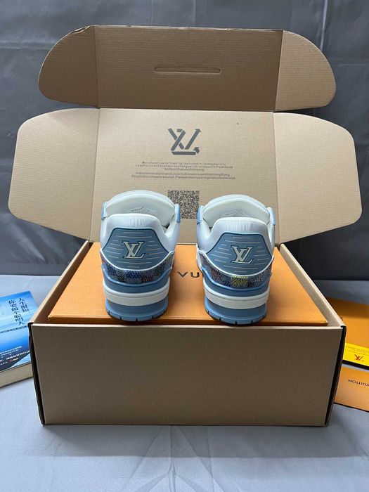 LV albastru pantofi pentru bărbați și femei