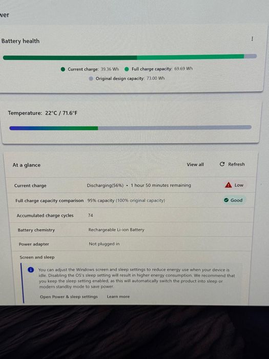 Lenovo Yoga Pro 7 i5-13500H  , i5 gen 13th , 16GB DDR5 , display spart.