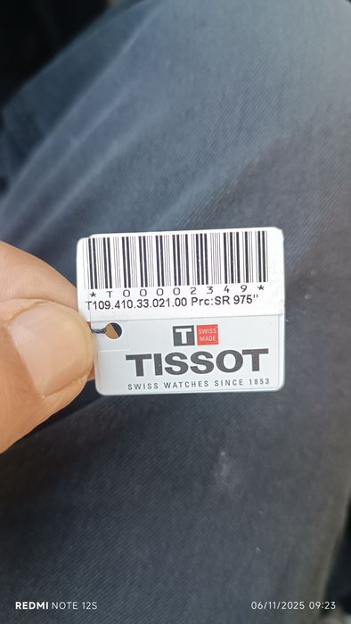 Tissot original qoʻl soati