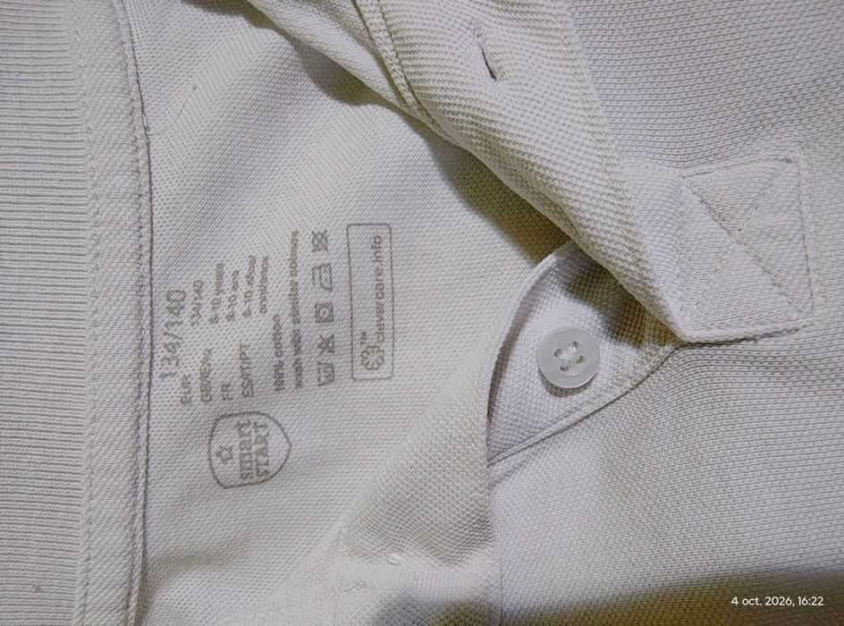 Lot Tricou scoala tricouri alb guler