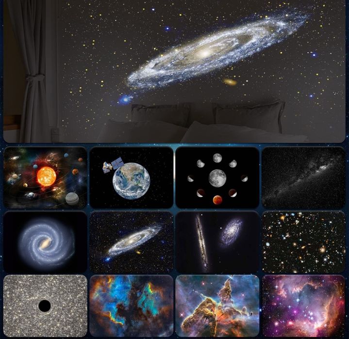 Звезден проектор Fussion Planetarium планетариум звездно небе 12 филма