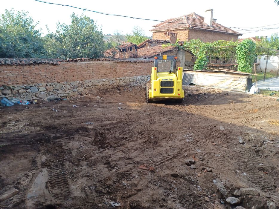 Услуги с бобкат и самосвал