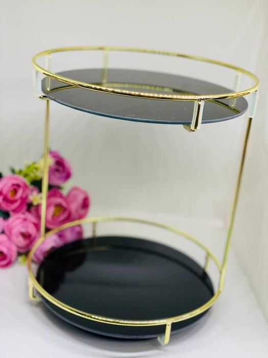 Органайзер черный для косметики.