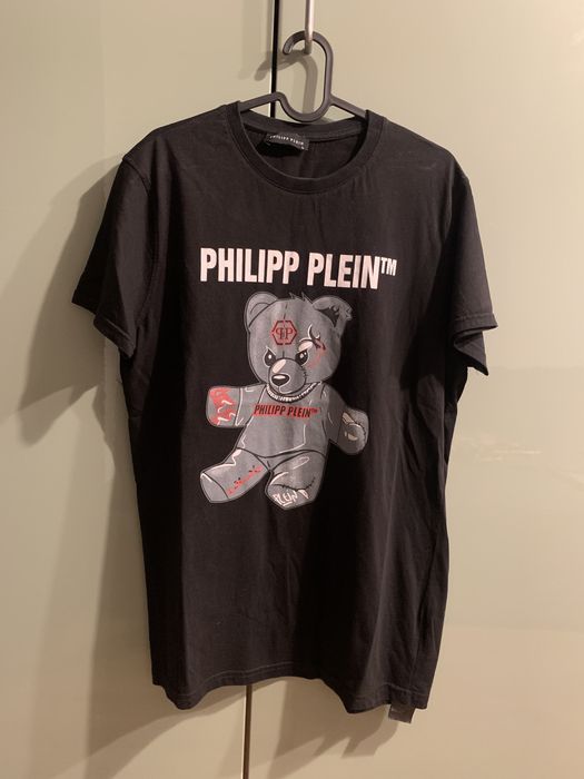 Tricou Philipp Plein cu imprimeu Bear