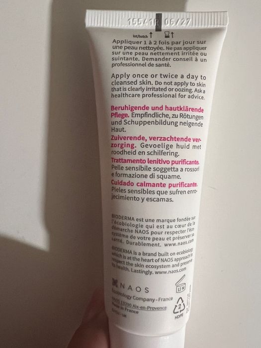 Set 2 Creme Bioderma Sensibio DS+ cremă 40 ml