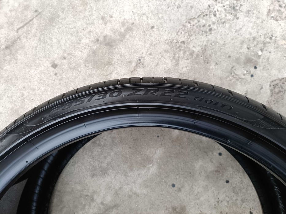Doua anvelope vara 285 30 22 pirelli p zero pncs profil 7 mm