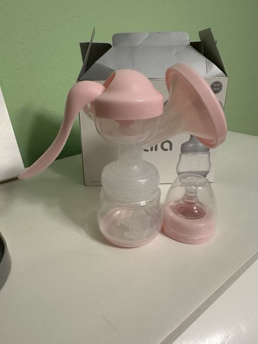 Ръчна помпа за кърма + сушилник за шишета