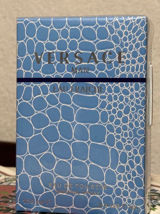 Versace Man Eau Fraîche Eau de Toilette – 100 ml, чисто нов, запечатан