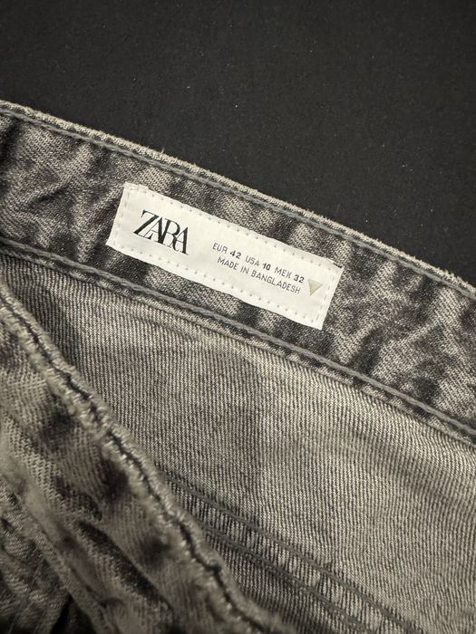 Сиви дънки Zara XL