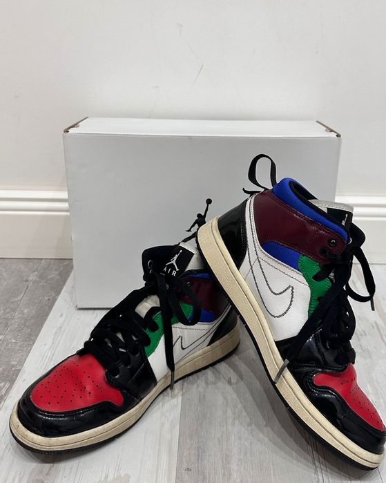 Оригинальные кроссовки Nike WMNS Air Jordan 1 Mid SE 36-36,5