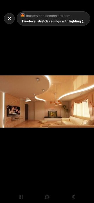 КЕРМЕЛІ ТӨБЕ Натяжные потолки