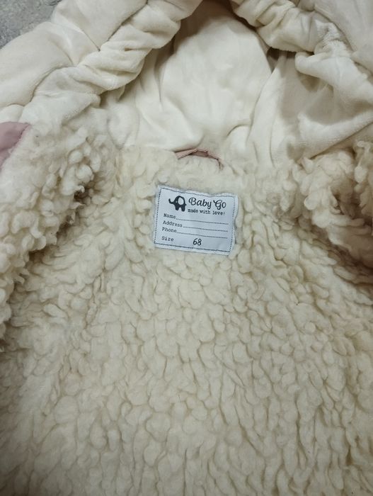 Комбинезон для девочки зимний