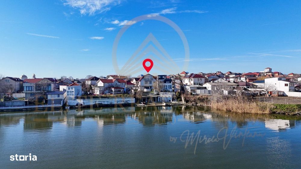 Năvodari - Casă exclusivistă cu ponton privat – Primul rând la lac