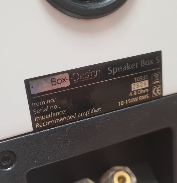 Boxe de raft Pro-Ject Speaker Box 5