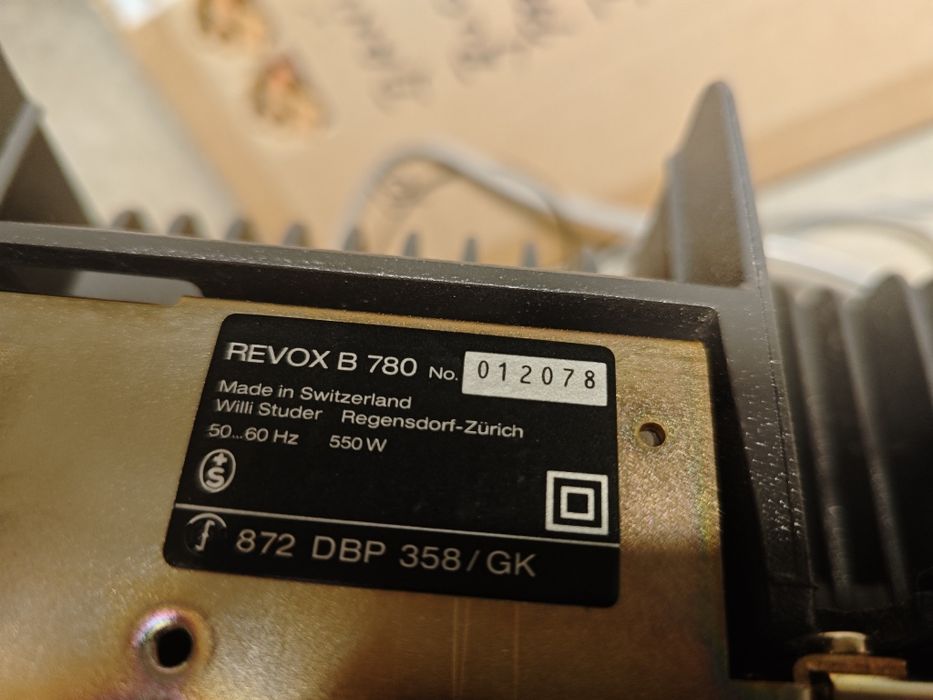 Amplificator REVOX B780