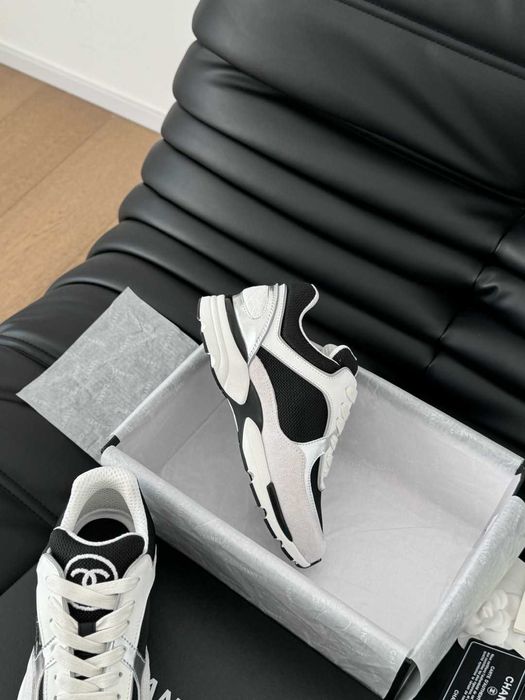 Adidasi Chanel - piele naturala 100% premium prezentare completa