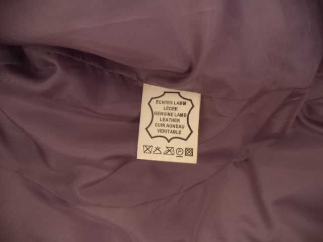 чисто ново дамско яке агнешка кожа