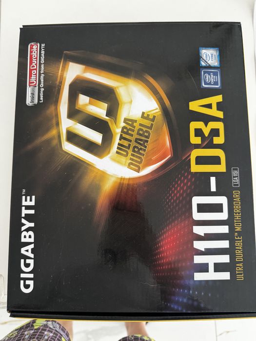 Kit Gigabyte H110-D3A + intel G3900T + 4Gb ddr4 + ssd 120gb Hp