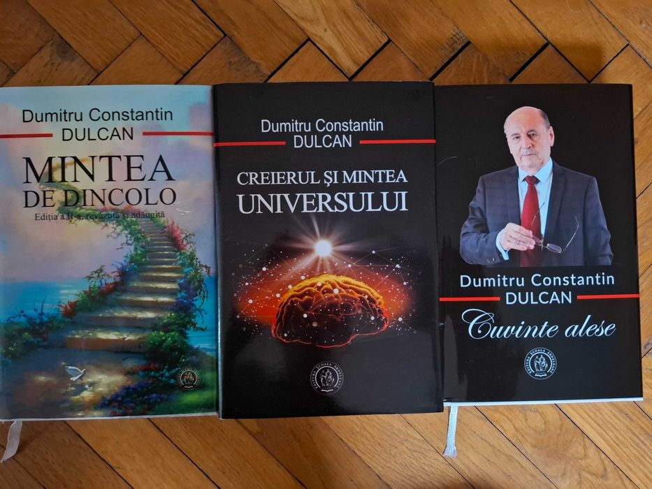Pachet 3 carti Dulcan:Cuvinte alese, Creierul si mintea universului +1