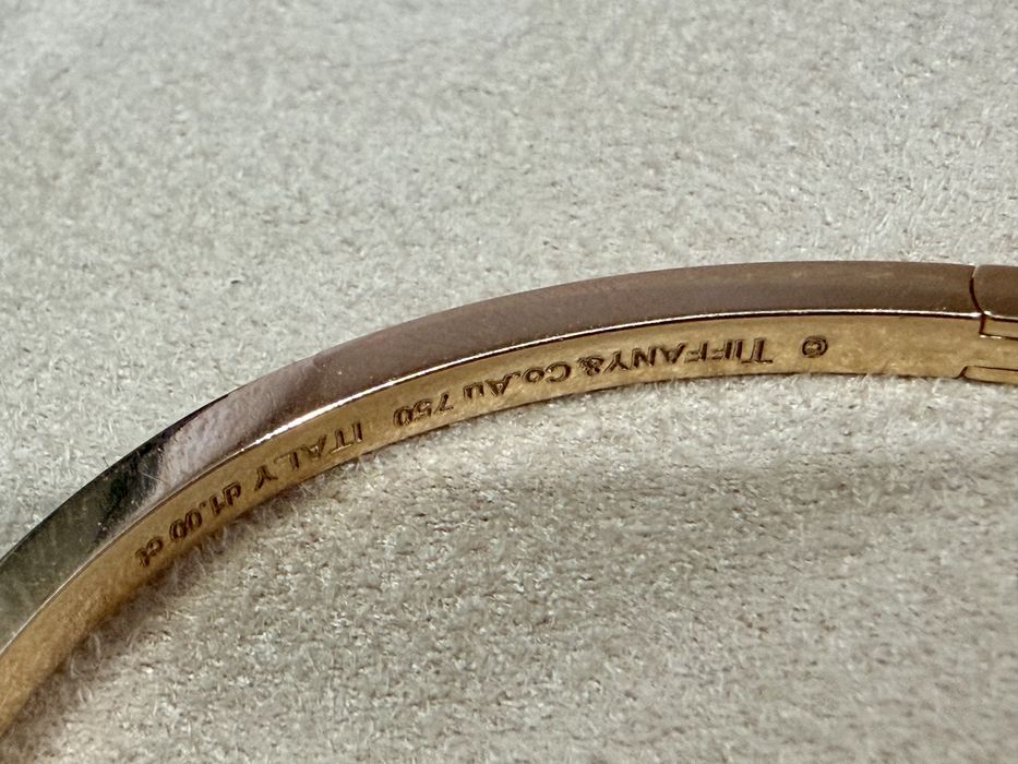 Tiffany & Co  гривна 18 карата