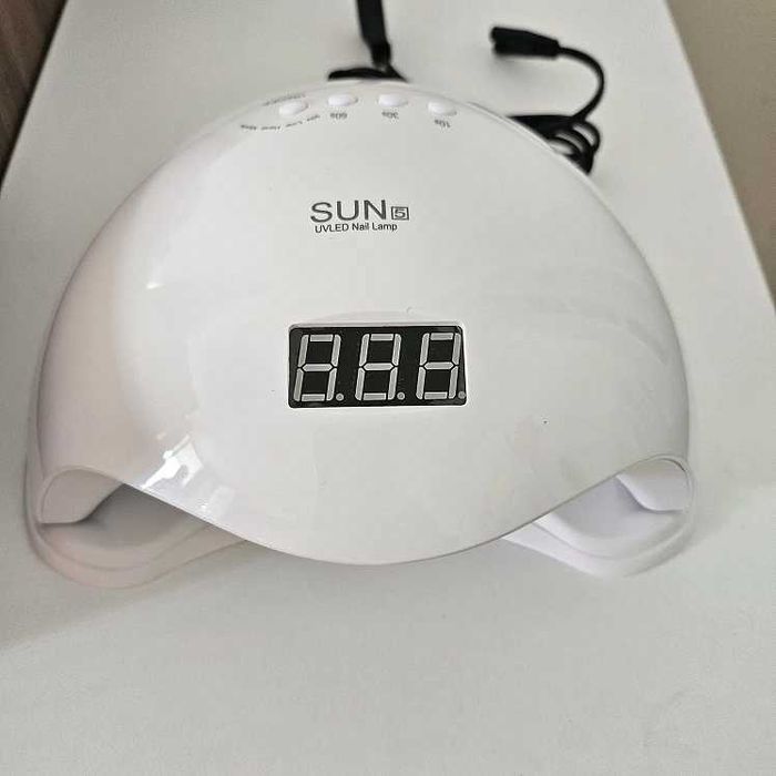 Професионална UV лампа за нокти Sun 5, Сушилня за гел за нокти, 48W