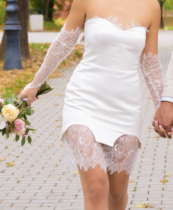 Rochie cununie dantelă