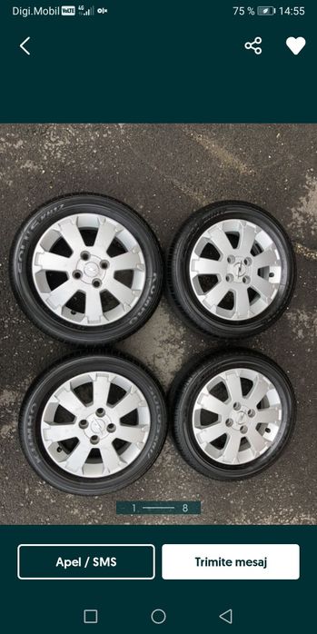 Vand jante opel agila