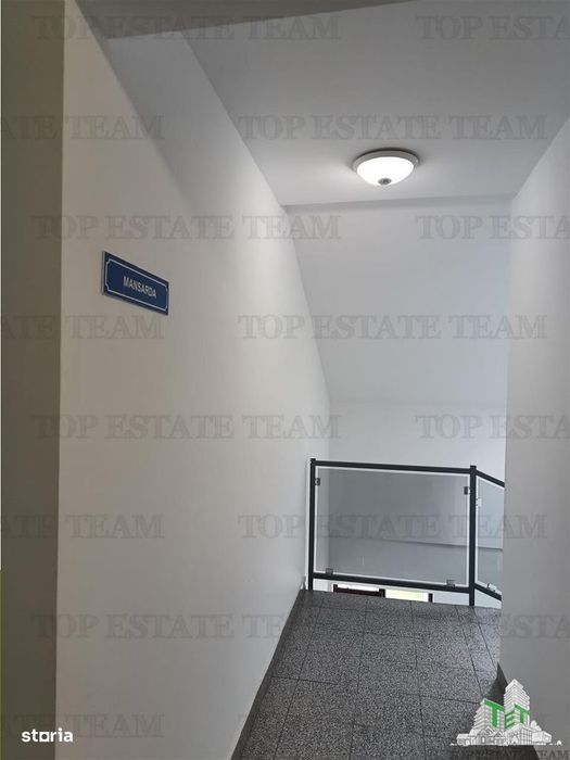 Apartament cochet si utilat complet cu 2 camere, 35mp utili la mansard