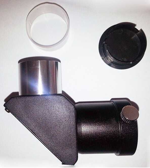Аксесоари за телескоп 1.25" – 2 окуляра Kellner 10mm/25mm + 2x Barlow + диагонал в добро състояние