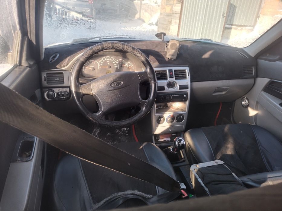 Приора 2008 год, на полном ходу.