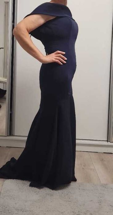 Rochie de Seara Lunga Bleumarin