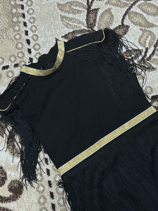 Платье вечернее, черное