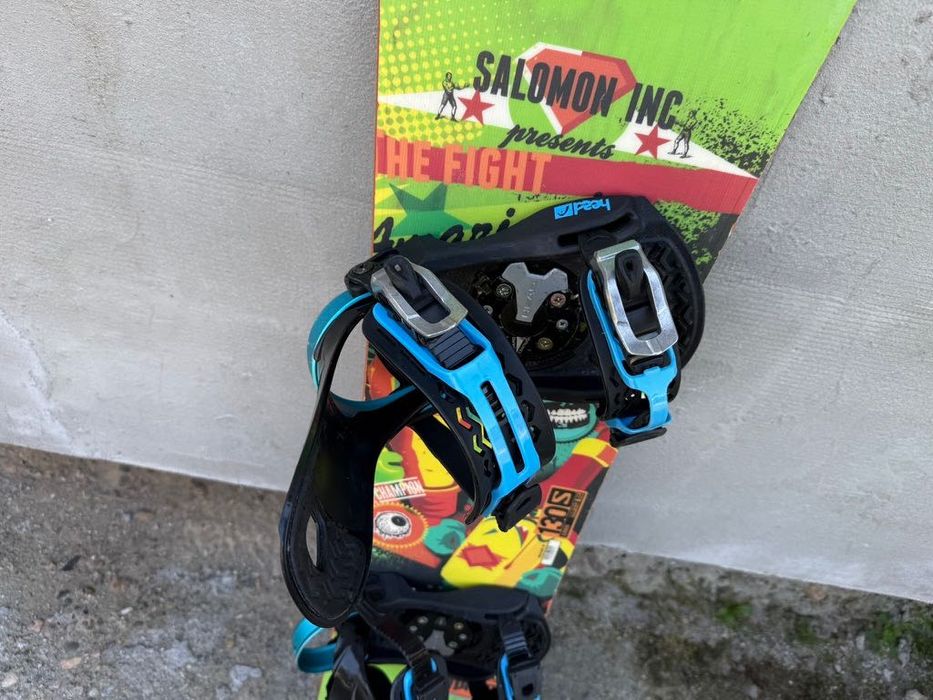 Placa snowboard Salomon The Junior 130cm cu legaturi Head