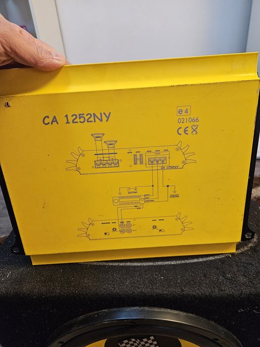 Subwoofer auto +statie