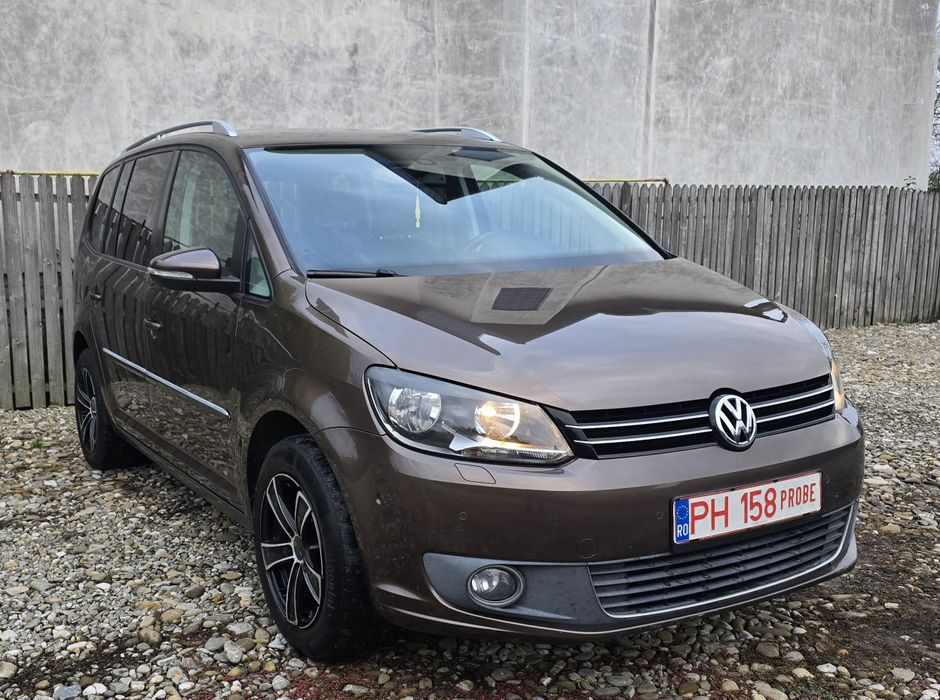 Vw Touran 7locuri Highline 1.6tdi E5 RATE AVANS ZERO/Transfer/Cash