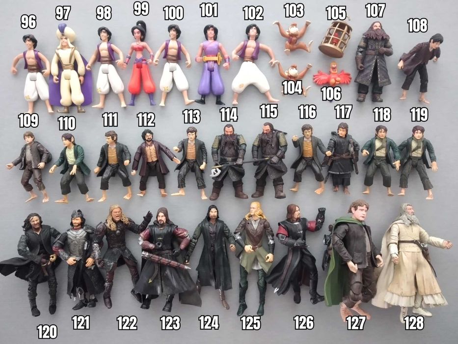 Колекционерски Екшън Фигурки - Star Wars, Power Rangers, LOTR, Batman, Bandai, X-Men Винтидж и Ретро 90s 80s Action Figures 2/2