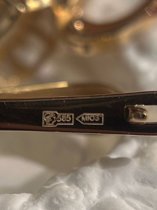 Золотые серьги/BariBarShop/0•0•24