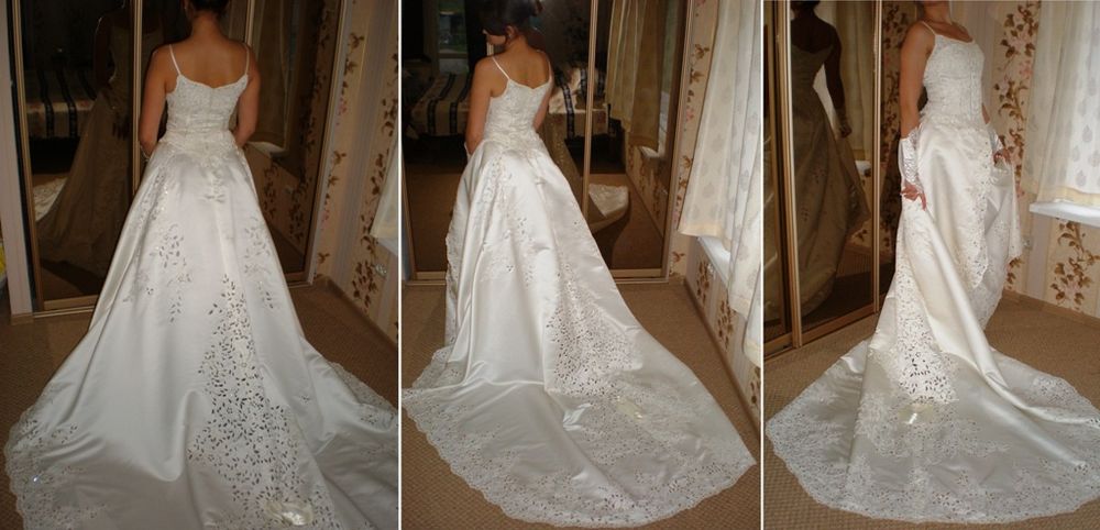 Платье свадебное.