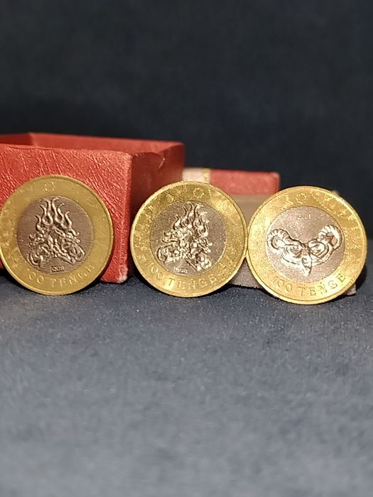 редкие монеты 100 тенговые