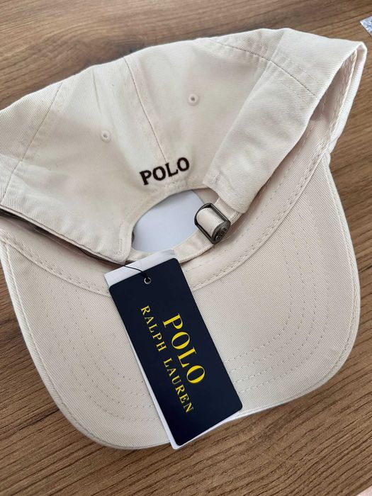 Sapca Ralph Lauren crem