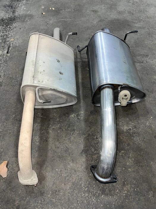 Ласетти Жентра Спорт 63 глушитель DDS нержавейка